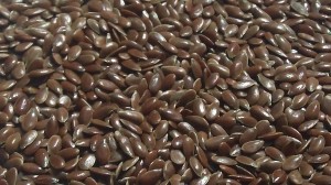 brown flax seeds