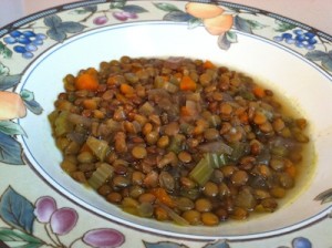 lentils-served