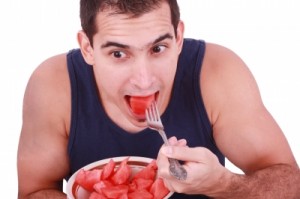 man-eating-watermelon