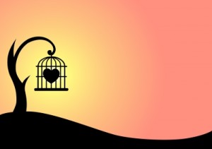 art-background-heart-caged